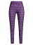 【送料無料】 テレズ レディース レギンス ボトムス Butterfly Mid-Rise Leggings purple