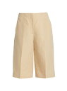 【送料無料】 ラファイエットワンフォーエイト レディース ハーフパンツ・ショーツ ボトムス Ryerson Silk-Linen Bermuda Shorts dune