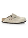 【送料無料】 ビルケンシュトック レディース サンダル シューズ Boston Suede Clogs taupe