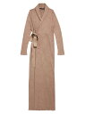 【送料無料】 バレンシアガ レディース ワンピース トップス Wrap Maxi Dress gold