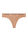 【送料無料】 カルバンクライン レディース パンツ アンダーウェア Modern Cotton Naturals Seamless Thong sandalwood