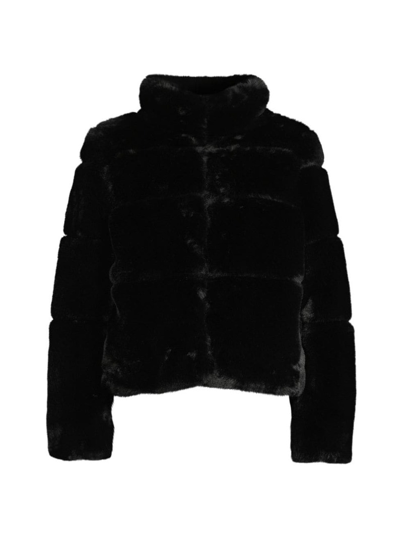 【送料無料】 ミリー レディース ジャケット・ブルゾン アウター Riviera Faux Fur Coat black
