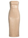 ミリ― 【送料無料】 ミリー レディース ワンピース トップス Kait Sequined Body-Con Midi-Dress gold