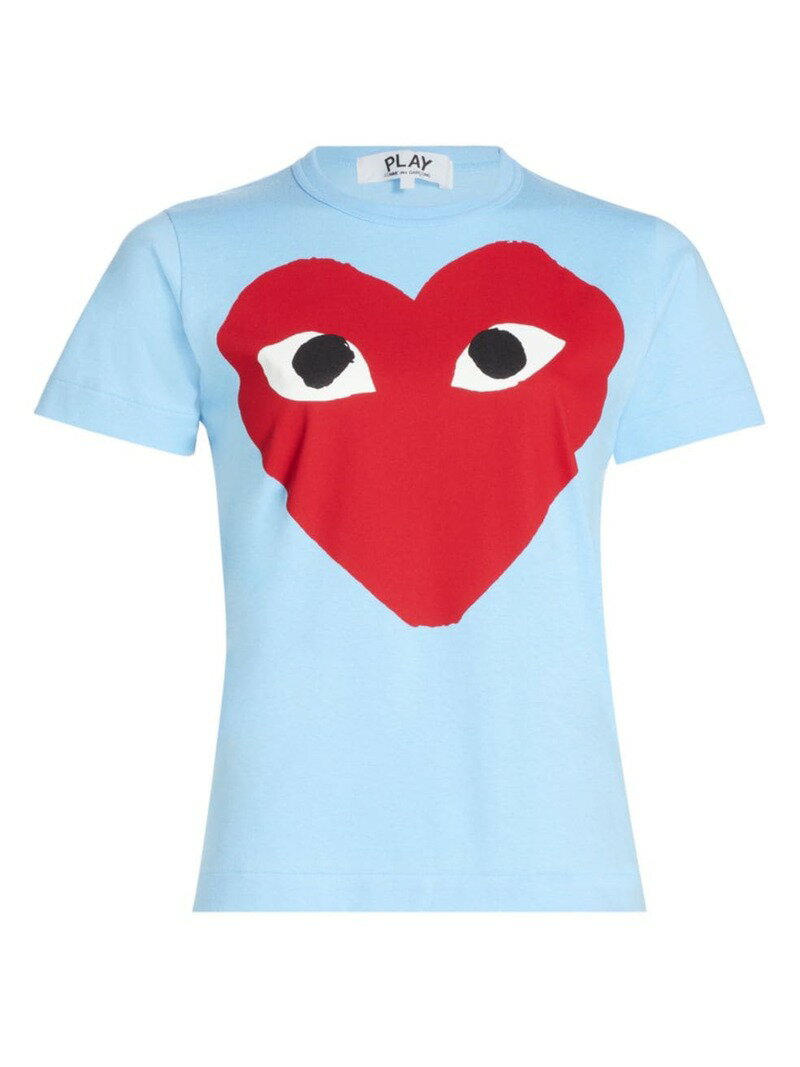 yz REfEM\ fB[X TVc gbvX Play Heart Logo T-Shirt blue