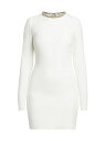 【送料無料】 ステラマッカートニー レディース ワンピース トップス Embellished Body-Con Cocktail Dress white