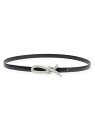 【送料無料】 フェラガモ レディース ベルト アクセサリー Strass Knot Leather Belt nero