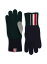 【送料無料】 トムブラウン メンズ 手袋 アクセサリー Striped Wool Gloves dark green