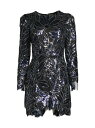 【送料無料】 ミリー レディース ワンピース トップス Scottie Floral Sequined Minidress navy silver