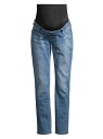 【送料無料】 ノム レディース デニムパンツ ジーンズ ボトムス BFF Straight-Leg Maternity Jeans dark blue