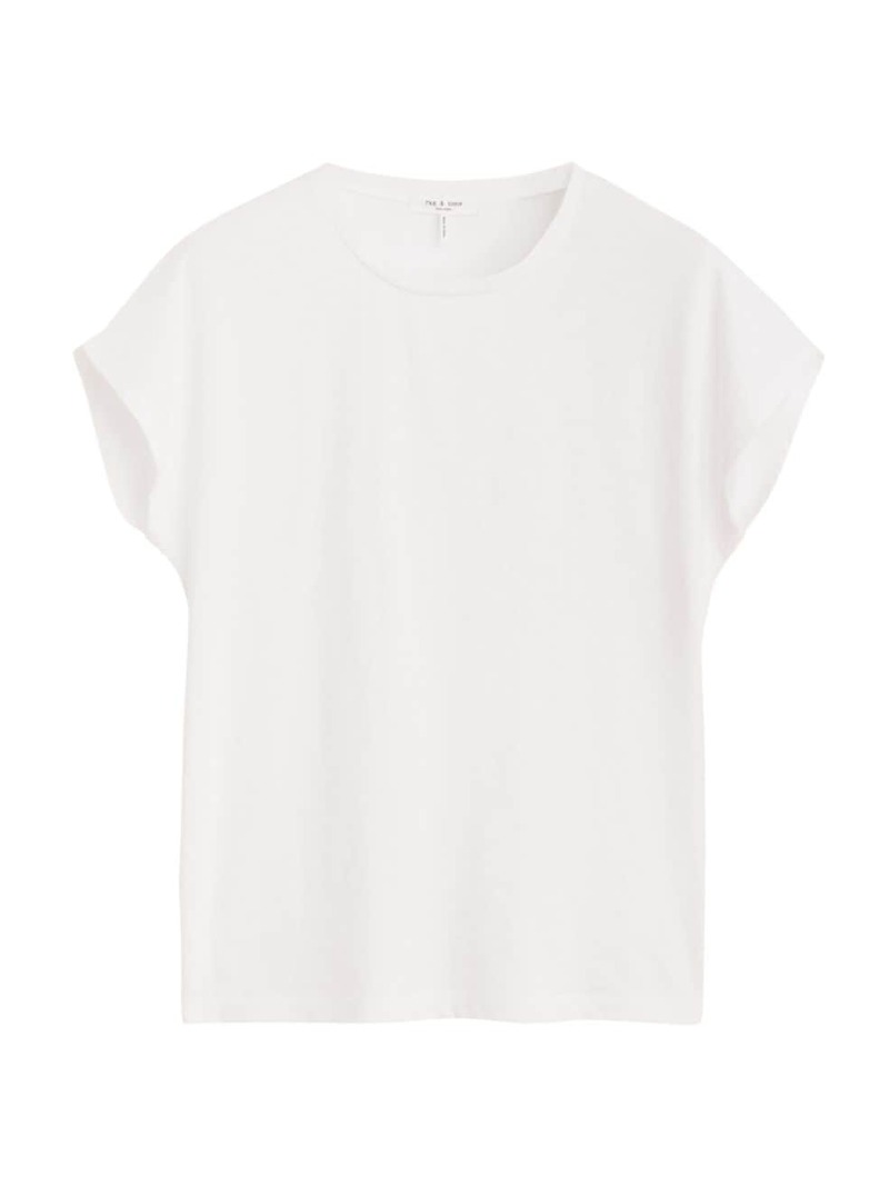 yz OAh{[ fB[X TVc gbvX Slub Cotton T-Shirt white