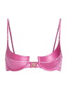 yz LLfgp[lX fB[X uW[ A_[EFA Temptress Silk-Blend Demi Bra cerise