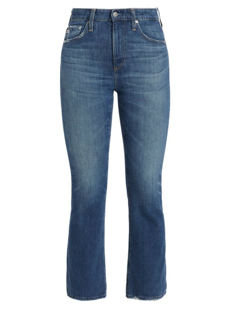  エージージーンズ レディース デニムパンツ ジーンズ ボトムス Farrah Cropped Boot-Cut Jeans fourteen years metaphor