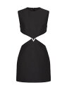 【送料無料】 ヴァレンティノ レディース ワンピース トップス Crepe Couture Short Dress black