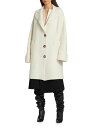 【送料無料】 プロエンザショラー レディース ジャケット・ブルゾン アウター Alpaca-Blend Long Coat ivory