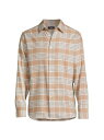 【送料無料】 セオリー メンズ シャツ トップス Irving Lodi Check Shirt palomino multi