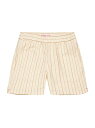 【送料無料】 オールバー ブラウン メンズ ハーフパンツ・ショーツ ボトムス Louis Striped Shorts white sand