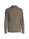【送料無料】 ベアフットドリームス メンズ ニット・セーター アウター Cozychic Ultra Lite Half-Zip Sweater nickle