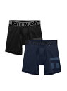 【送料無料】 トミージョン メンズ ボクサーパンツ アンダーウェア 360 Sport 2-Pack Boxer Brief Set black dress blues