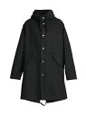 【送料無料】 ジル・サンダー メンズ ジャケット・ブルゾン アウター Logo Park Cotton Hooded Coat black