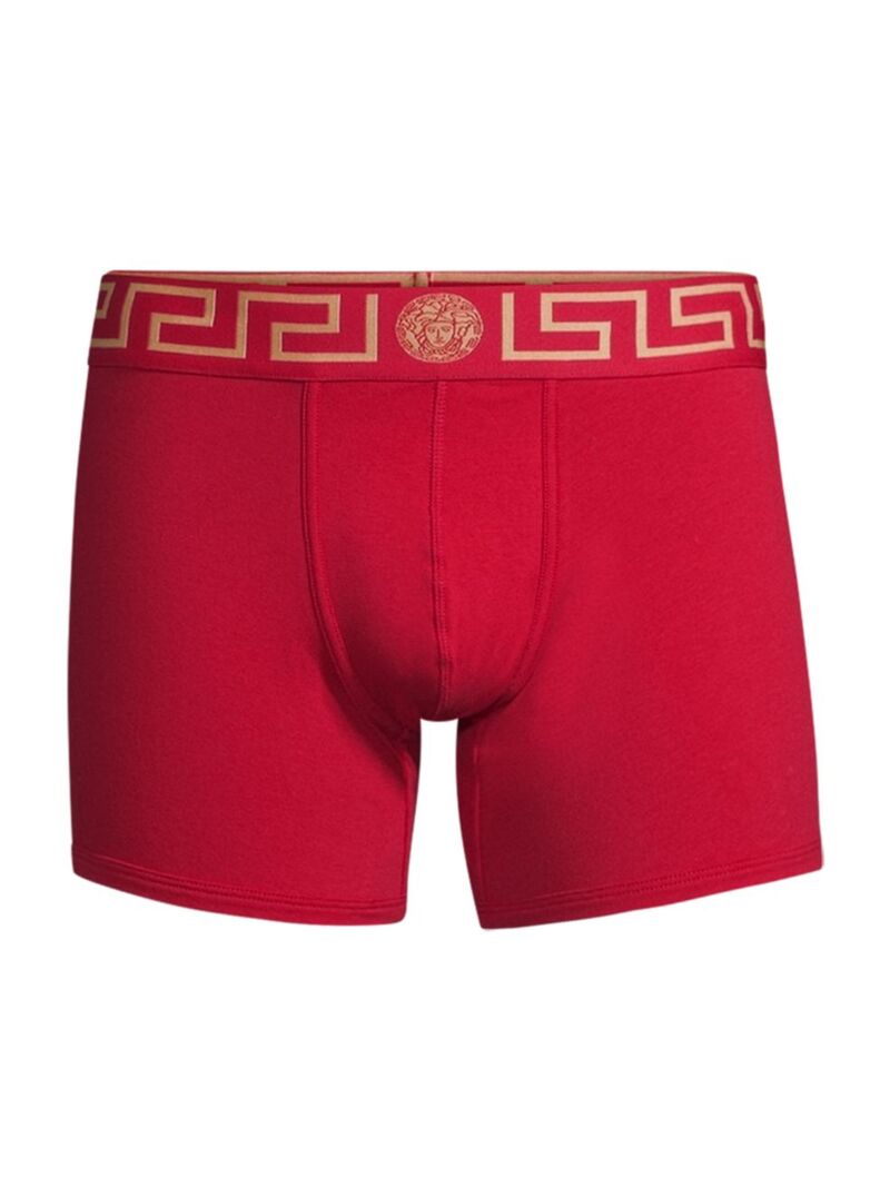 versace 【送料無料】 ヴェルサーチ メンズ ボクサーパンツ アンダーウェア Logo Trunks red