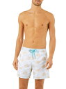 【送料無料】 ヴィルブレクイン メンズ ハーフパンツ・ショーツ 水着 Flow Joy Embroidery Swim Shorts blanc