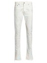 【送料無料】 ジョンエリオット メンズ デニムパンツ ジーンズ ボトムス The Cast 2 Skittles Raw Hem Slim-Fit Jeans white multi