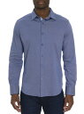  ロバートグラハム メンズ シャツ トップス Liotta Geometric Button-Front Shirt navy