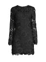 ミリ― 【送料無料】 ミリー レディース ワンピース トップス Nessa 3D Lace Minidress black