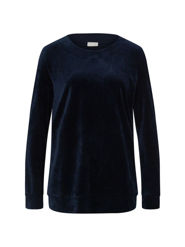 yz n fB[X jbgEZ[^[ AE^[ Velour Pullover Sweater deep navy