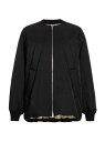 【送料無料】 プロエンザショラー レディース ジャケット・ブルゾン アウター Oversized Twill Bomber Jacket black