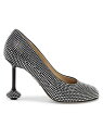 【送料無料】 ロエベ レディース パンプス シューズ Toy Strass 90MM Pumps black