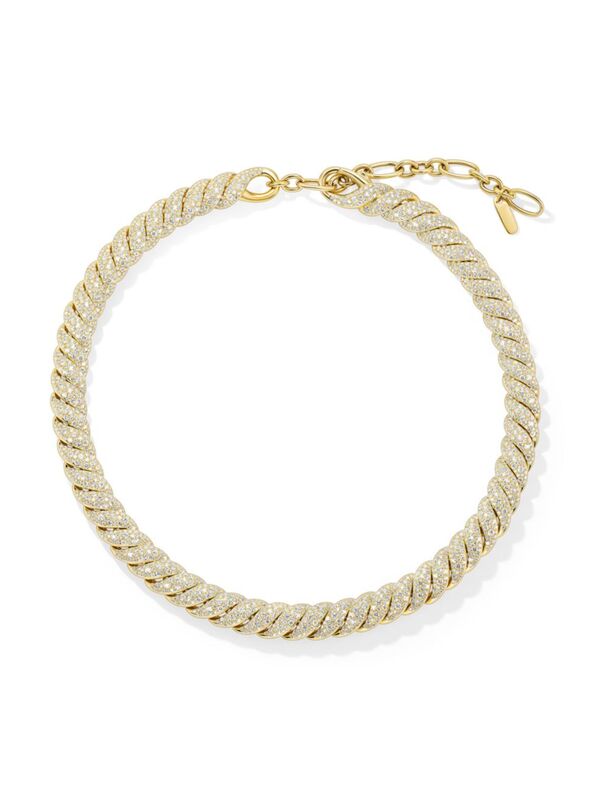 【送料無料】 デイビット・ユーマン レディース ネックレス・チョーカー・ペンダントトップ アクセサリー Sculpted Cable Necklace In 18K Yellow Gold gold