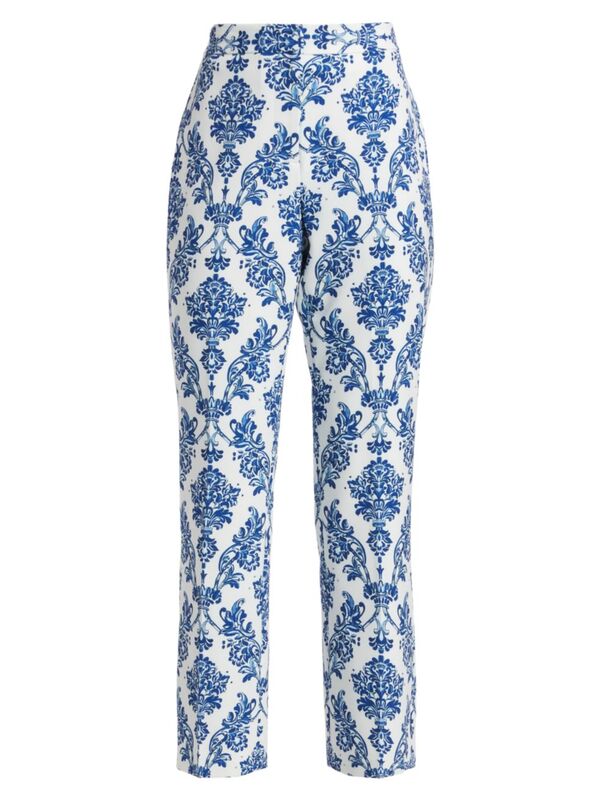  エリータハリ レディース カジュアルパンツ ボトムス The Porcelain Paisley Slyvie Pants porcelain paisley