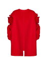 レッドヴァレンティノ 【送料無料】 ヴァレンティノ レディース ジャケット・ブルゾン アウター Compact Drap Cape red