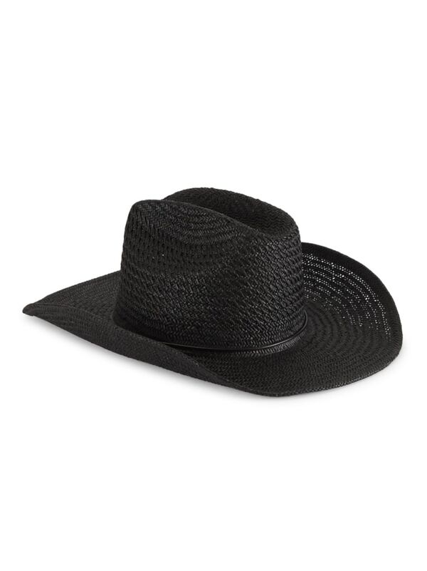 【送料無料】 ラックオブカラー レディース 帽子 アクセサリー The Outlaw II Straw Hat black