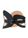 【送料無料】 アレキサンダー・マックイーン レディース ベルト アクセサリー The Curved Leather Waist Belt black