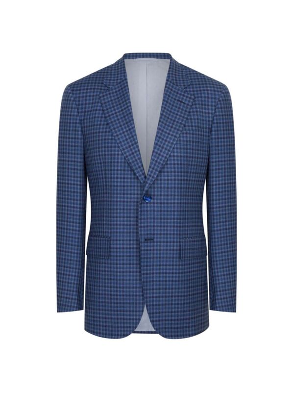 【送料無料】 ステファノリッチ メンズ ジャケット・ブルゾン アウター Two-Button Fiesole Jacket blue