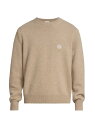 【送料無料】 ロエベ メンズ ニット・セーター アウター Logo Wool Crewneck Sweater beige melange