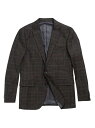 バーク 【送料無料】 ロッドアンドグン メンズ ジャケット・ブルゾン アウター South Oamaru Check Wool & Cotton-Blend Slim-Fit Two-Button Sport Coat bark