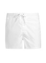 yz TfbL Y n[tpcEV[c  Classic Contrast-Stitch Board Shorts white