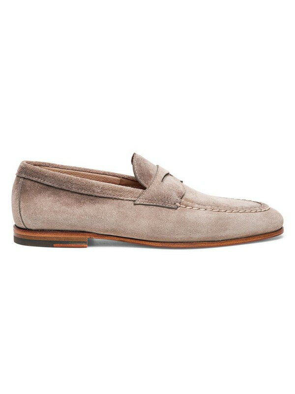 ̵ ȡ  åݥ󡦥ե 塼 Carlos Burnished Suede Loafers beige