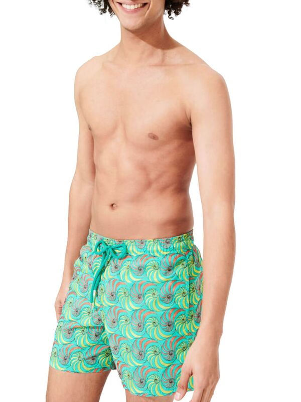  ヴィルブレクイン メンズ ハーフパンツ・ショーツ 水着 2007 Snails Embroidered Swim Trunks vert veronese