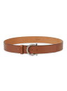 フェラガモ ベルト（メンズ） 【送料無料】 フェラガモ メンズ ベルト アクセサリー Gancini Leather Belt new vicuna