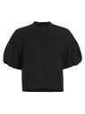 【送料無料】 サカイ レディース パーカー スウェット アウター Sponge Puff-Sleeve Sweatshirt black