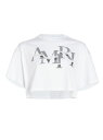 yz A~ fB[X TVc gbvX Staggered Chrome Logo T-Shirt white