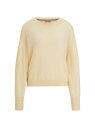  ボス レディース ニット・セーター アウター Melange Sweater in Cashmere with Seam Details patterned