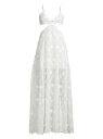 ミリ― 【送料無料】 ミリー レディース ワンピース トップス Vivianne Floral Cut-Out Maxi Dress white