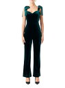 【送料無料】 エンドレスローズ レディース ジャンプスーツ トップス Velvet Satin Sweetheart Jumpsuit green