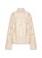 【送料無料】 ヴァレンティノ レディース シャツ トップス Kaftan In Cotton Guipure Jardin Plat poudre