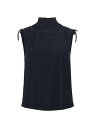 【送料無料】 サンク ア セプト レディース タンクトップ トップス Liam Silk Sleeveless Top navy